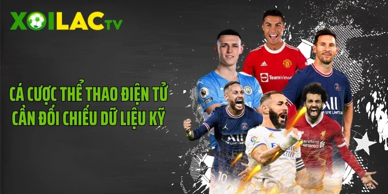 Cá cược thể thao điện tử cần đối chiếu dữ liệu kỹ